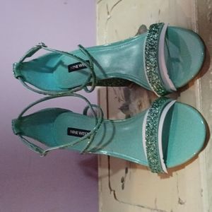 Glitter Heel sandals